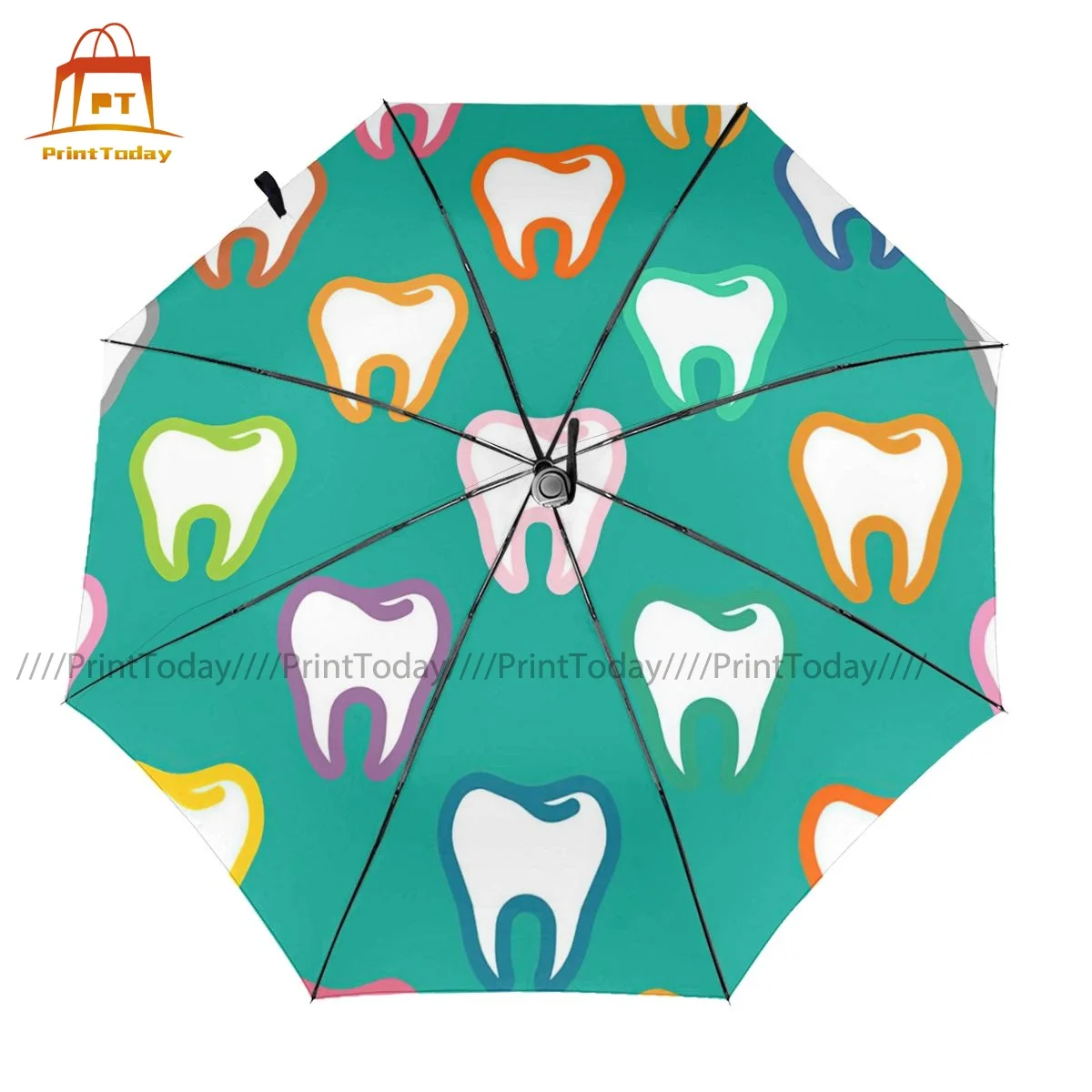 

Teeth Umbrella UV Protection Home Umbrella Wholesale Automatic Design Portable Umbrella