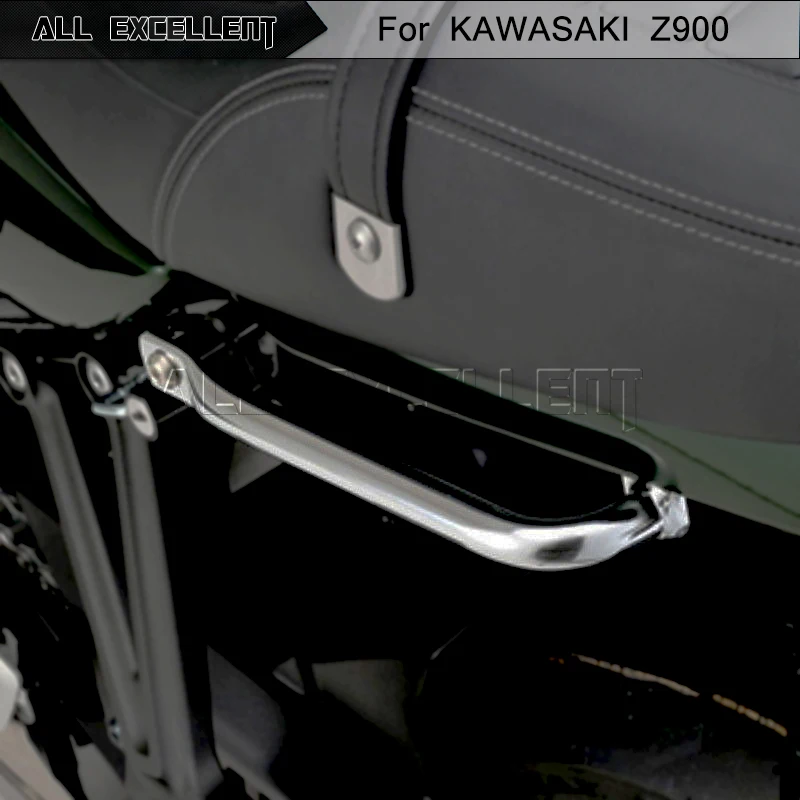 

For KAWASAKI Z900RS 2018 2017 Z900 RS Passenger Rear Seat Handle Grab Bar Hand CNC Aluminum Left & Right Motorcycle rear armrest