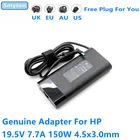 Натуральная 19,5 V 7.7A 150W TPN-CA11 TPN-DA09 AC Мощность адаптер Зарядное устройство для HP ZBOOK 15 G3 G4 ноутбук 917649-850 L48757-001 TPN-DA03