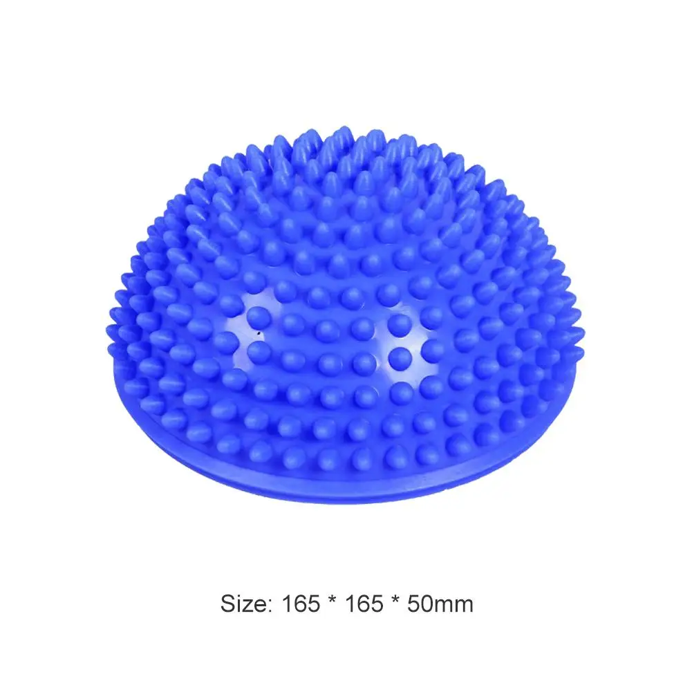 

Inflatable Half Sphere Yoga Balls Massage Exercises Trainer Balancing Ball Gym Pilates Fitness Fitball Rubber
