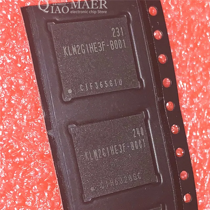 KLM2G1HE3F B001 BGA памяти на носителе EMMC 100% новый бренд гарантированный