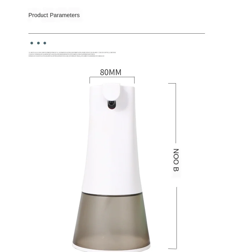 Диспенсер для мыла Антибактериальный с USB-зарядкой 350 мл | Обустройство дома