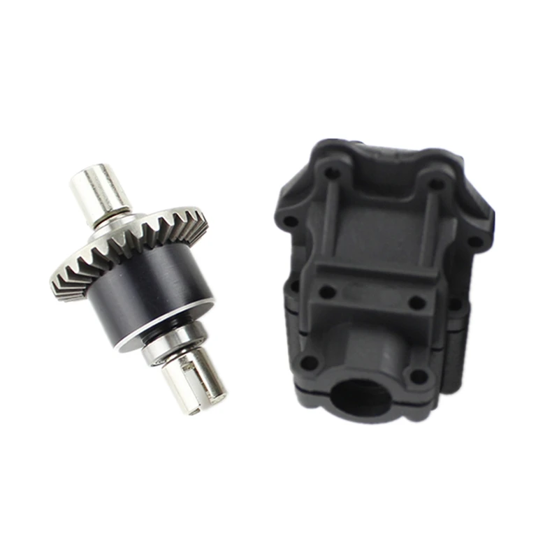 

Full Metal Differential & Plastic Gear Box Wave Box for Wltoys 144001 124019 124018 RC Car Spare Parts Accessories