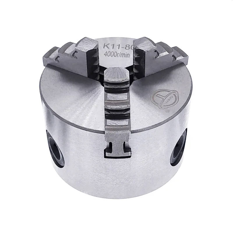 3-кулачковый K11-80 токарного станка патрон для с ручным управлением