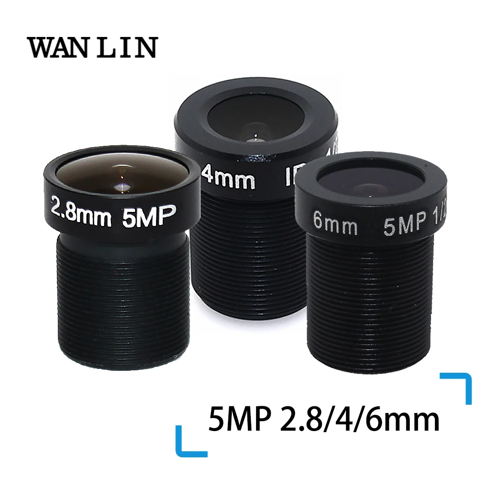 

Autoeye LN028 объектив для камеры видеонаблюдения 5Мп 2,8/4/6 мм