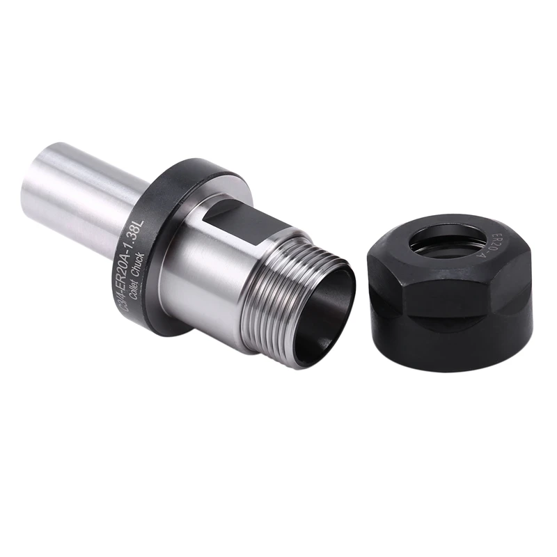 

2Pcs Chuck Tool Holder C3/4-ER20 1.38 Tool Holder for Metal Processing, for Woodworking Accessories ER20 Chuck