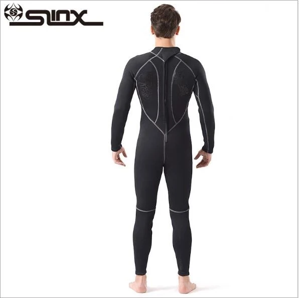 

Slinx 3MM Neoprene One-piece Wetsuit Men Women Frogman Scuba Dive Diver Wet Suit Winter Swim Surf Snorkeling Spearfishing