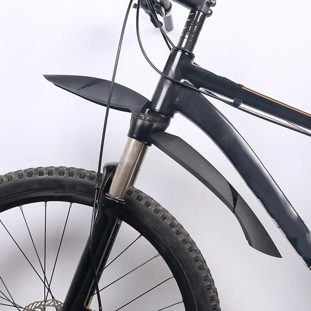 

Bicycle Mudguard For MTB 24 26 27.5 29 inch Mud Wings Front/Rear Wheel Fenders Mount Extra Length Width Deep Groove