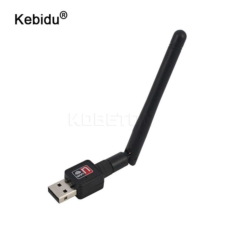 Беспроводной Wi-Fi адаптер kebidu 150 Мбит/с антенна 2 дБ USB приемник сетевая карта 802.11b/n/g