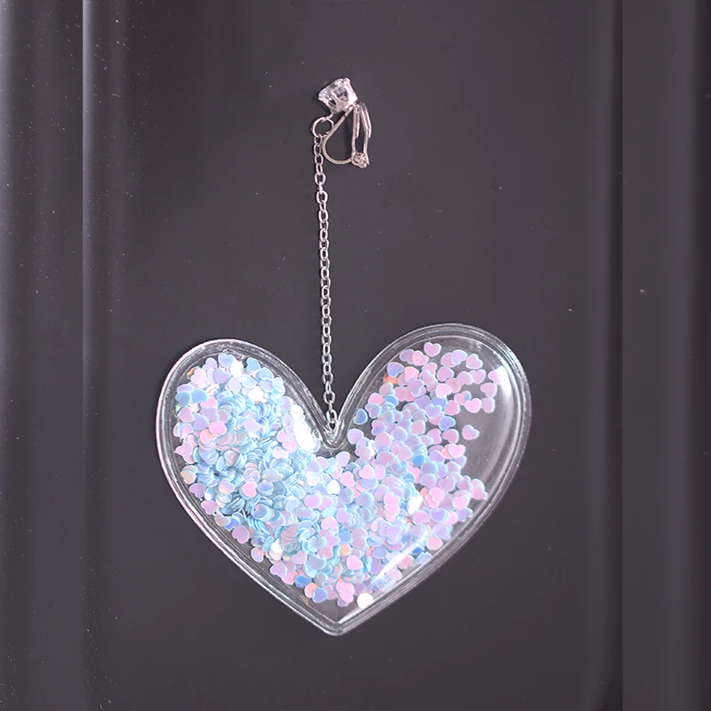 2019 new fashion pop plastic ear pierced clip geometry multi-element earrings female | Украшения и аксессуары