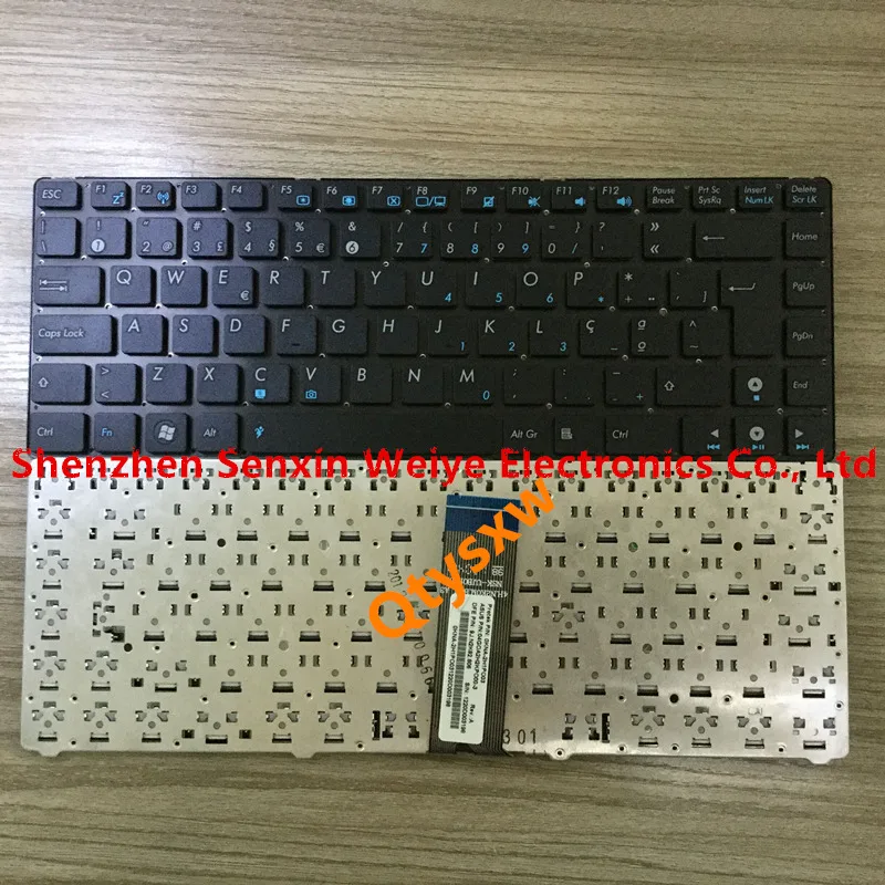100% новая и оригинальная португальская клавиатура для ASUS Eee PC 1225C 1225B 1215B 1215T 1215N UL20