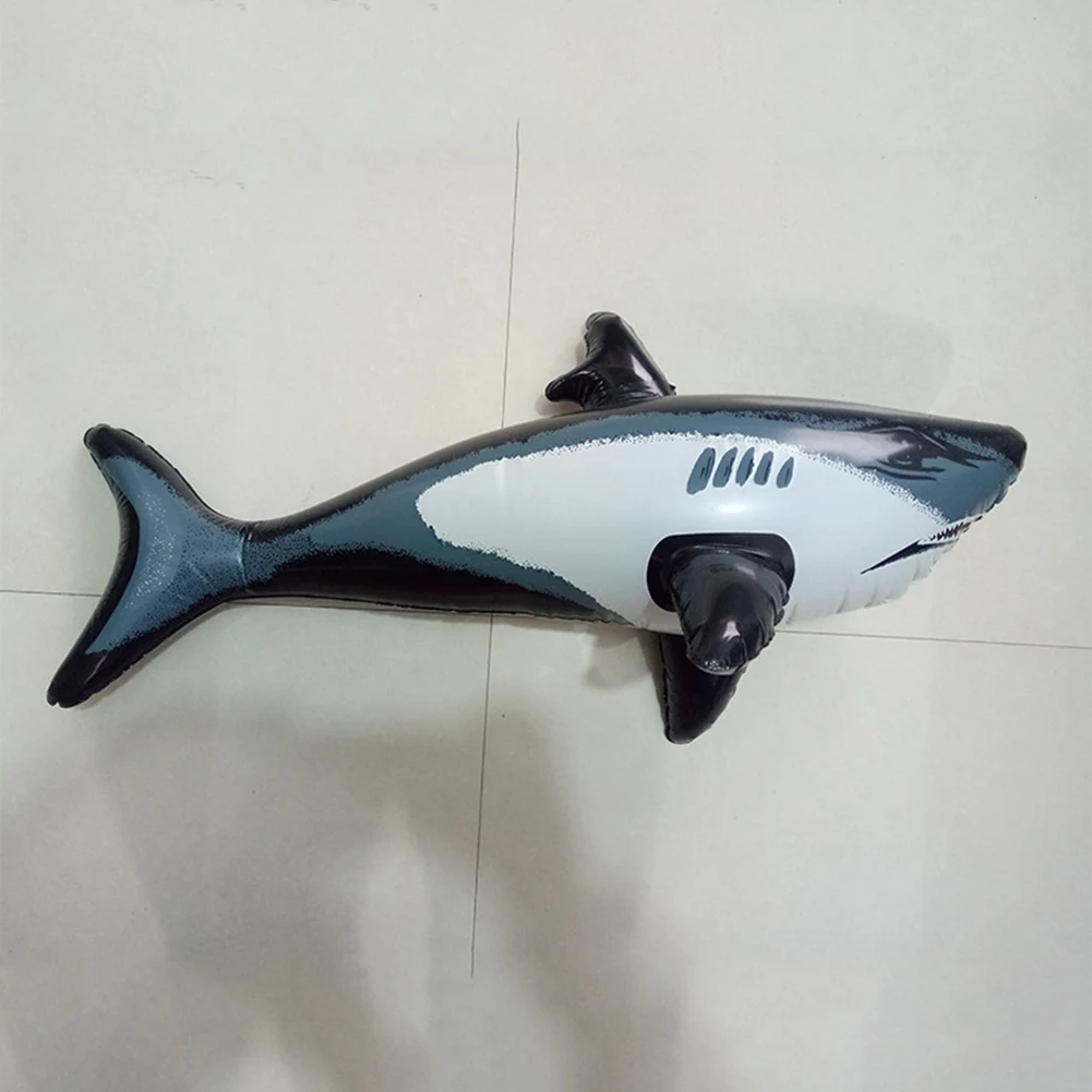 

Floating Shark Float Toy Kids Adults Inflatable Water Toys Swimming Pool Simulation Whale Fish Animals Toys Pool Accessories