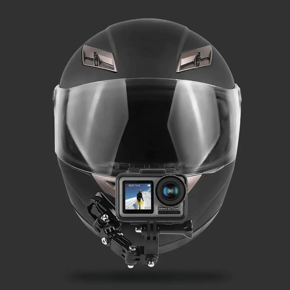 Для OSMO XAction Camera мотоциклетный шлем подбородок Кронштейн Поворотная Кнопка