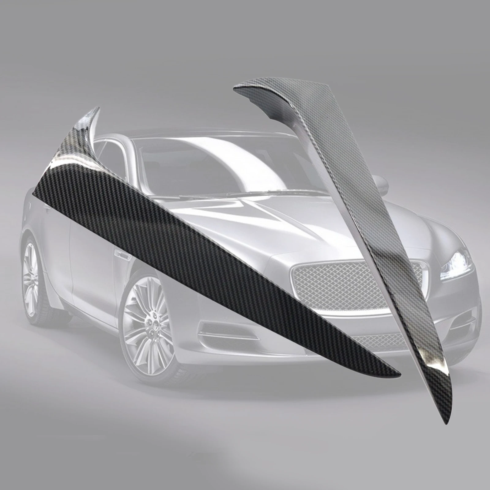 

Задний спойлер для окна, боковое крыло, обшивка для BMW X3 F25 2011-2017, черный, 2 шт.