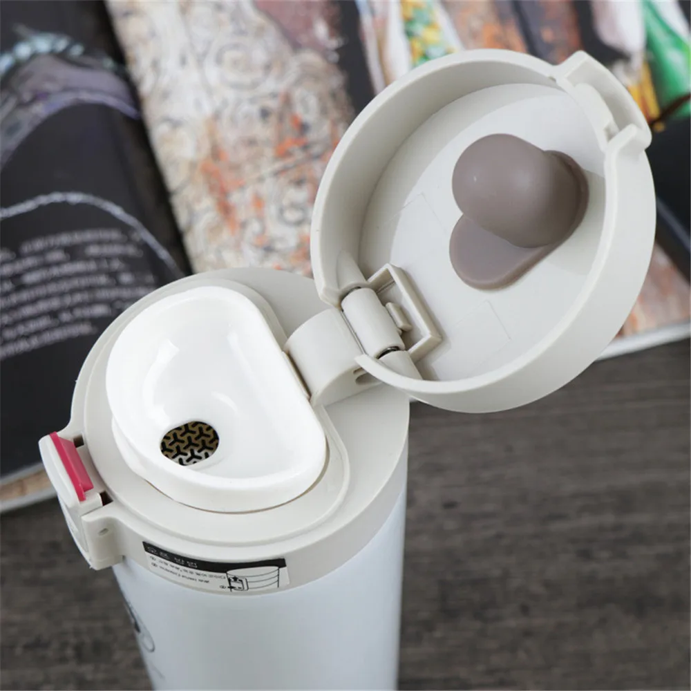 

Coffee Mug Thermo Mug Tea Thermos Coffee Mug Stainless Steel Bottle Thermo Cup Coffee Thermos for Water Double Bottom Thermo Lid