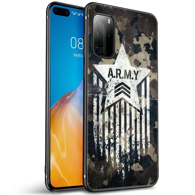 Камуфляжный армейский чехол для телефона Samsung Galaxy S20 S21 FE S10 Lite Note 20 10 S8 S9 + S10E Plus