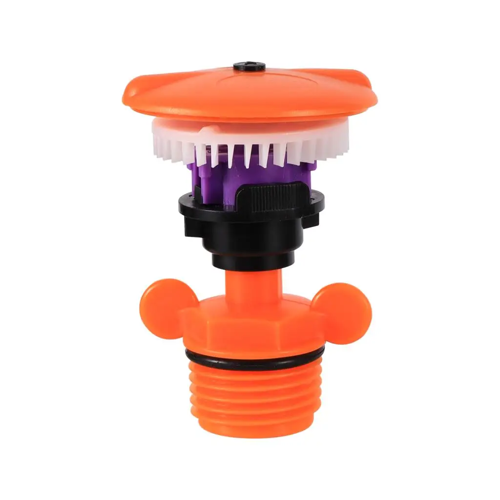 1/2"Male Thread Garden Watering Sprinkler 360° Rotating Lawn Flower Field Orchard Irrigation Nozzle Oscillating Rotary Sprinkler
