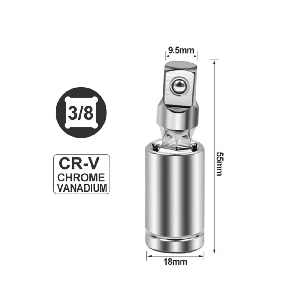 3 шт. поворотный ударные головки набор универсальный шарнир адаптер Air 1/4 &quot3/8&quot