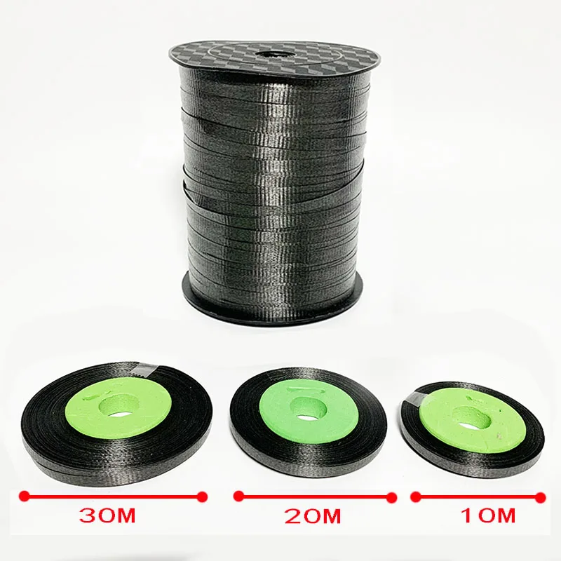 D Ynaayu 10 м 30 м красочные DIY ленты для воздушных шаров Подарочная сумка лента для торта аксессуары Принадлежности для дня рождения Свадебная вечеринка украшения - Цвет: D