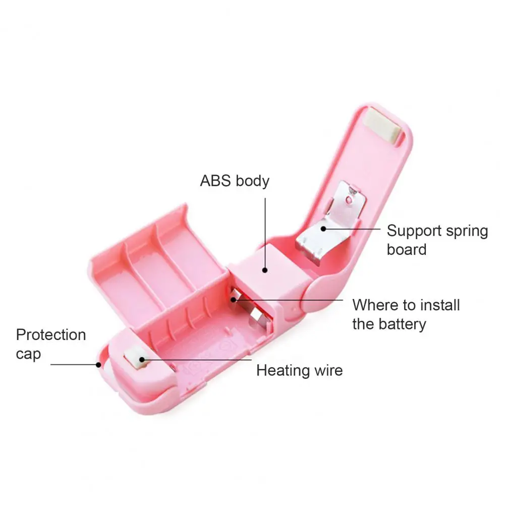 

Portable Snack Plastic Package Sealing Machine Household Tool Mini Heat Sealer