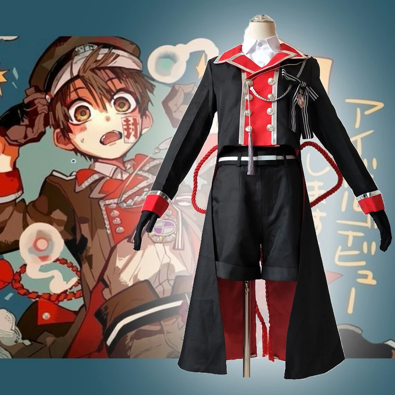 

Аниме Comic Toilet bound Hanako kun косплей костюмы Yugi Amane косплей костюм черная униформа одежда костюмы полный комплект Тренч хит