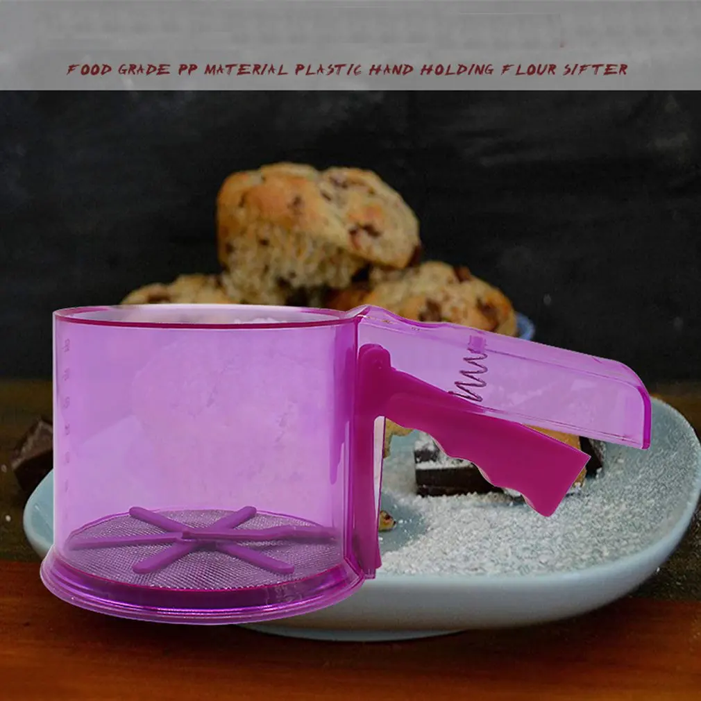 Однослойное сито для муки сахарной пудры ручной подстаканник фильтр тонкой
