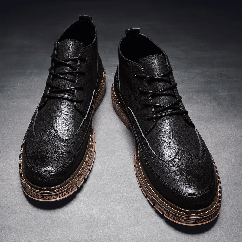 

Casual Sneaker Men Sport Shoes Leather Man Shoe Flat Leisure Male Sneakers Fashion For Men's Mens Loafers