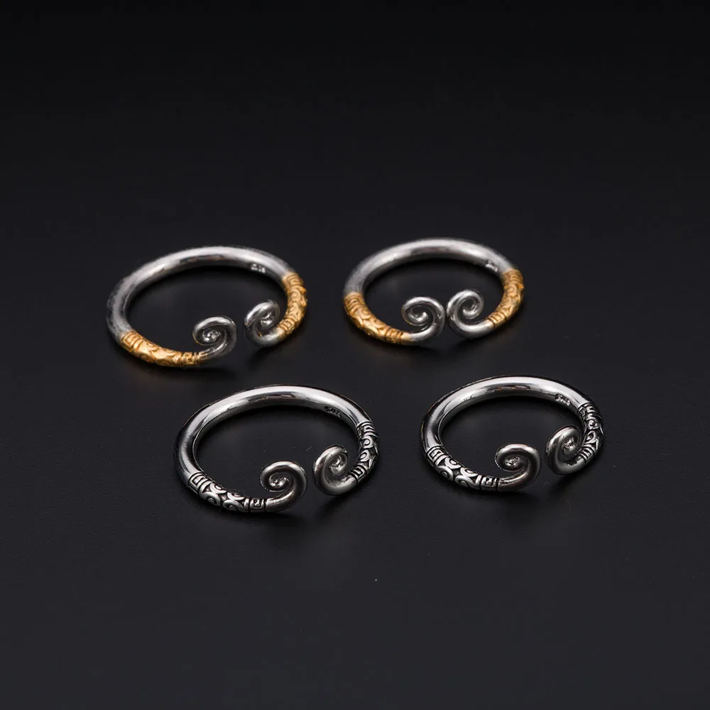 Кольцо для пары счастливое облако резьба обтягивающие кольца в форме