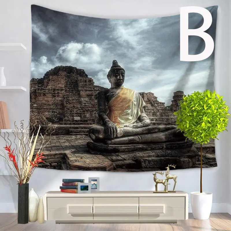 

150*130cm Photography Background Curtain Beach Blanket Indian Mandala Blankets Wall Hanging Decor