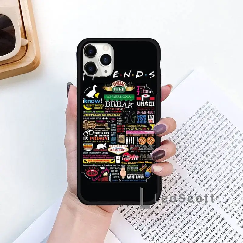 

Central Perk Coffee friends tv show Phone Case for iPhone 11 12 mini pro XS MAX 8 7 6 6S Plus X 5S SE 2020 XR