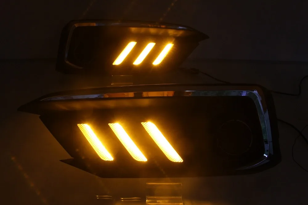 Год для Honda Civic Дневной светильник автомобильные аксессуары светодиодный DRL головной светильник для Civic противотуманный светильник