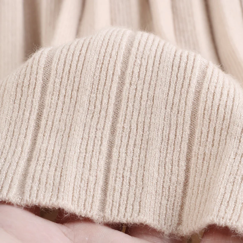 Женская трикотажная юбка с высокой талией кружевная длинная составного кроя