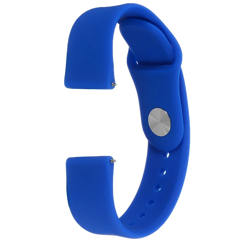 20 мм замена силиконовый ремешок для часов для samsung Шестерни S4 huawei часы 2 Xiaomi Huami Amazfit Bip A1608 Смарт ремешок для наручных часов