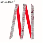 Брендовый шарф Женский Длинный Тощий Многофункциональный модный женский ремень клетчатый головной платок шарфы для дам Пейсли шелковая сумка с шарфом лентами