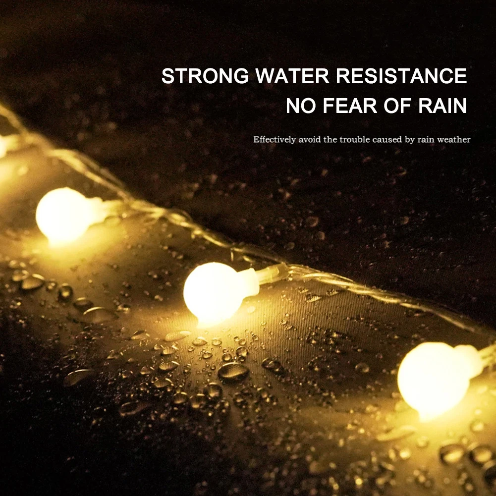 Палатка для кемпинга светодиодная атмосферная гирлянда водонепроницаемая