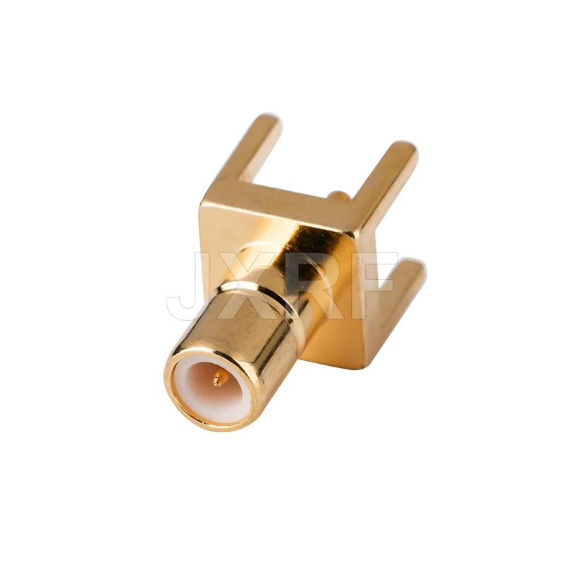 5 шт. RF SMB адаптер с штекерным разъемом для монтажа печатной платы Прямая Быстрая