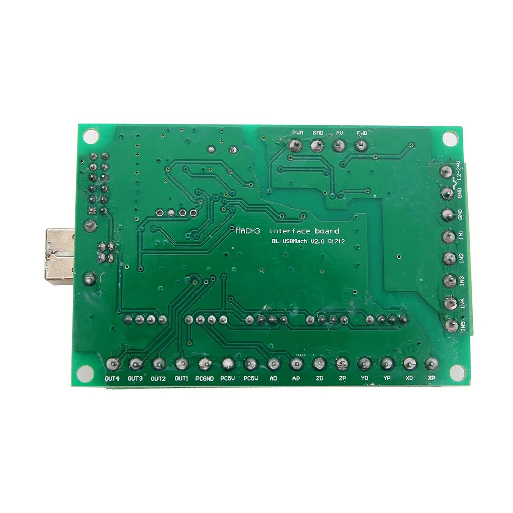 

USB Driver Motion Controller AC Motor AM9587 Breakout Board Cable MACH3 CNC