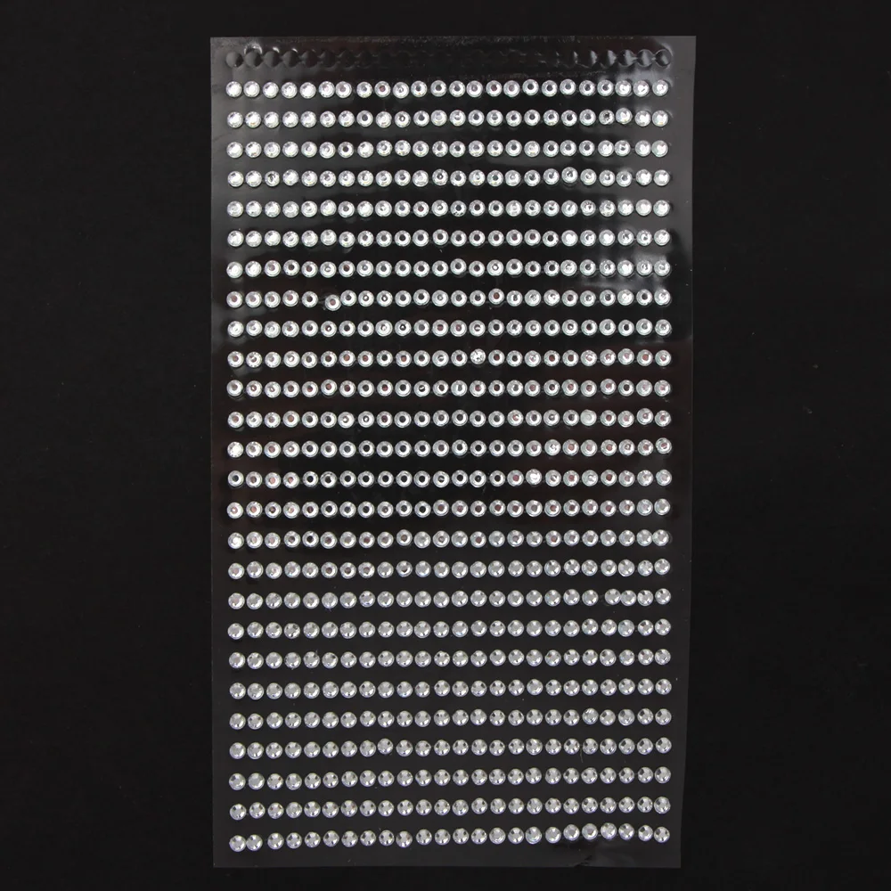 

30pcs DIY Car Decoration Artificial Rhinestones Diamonds Bling Sticker Auto Accessories Switch Steering Wheel Decorative Crystal