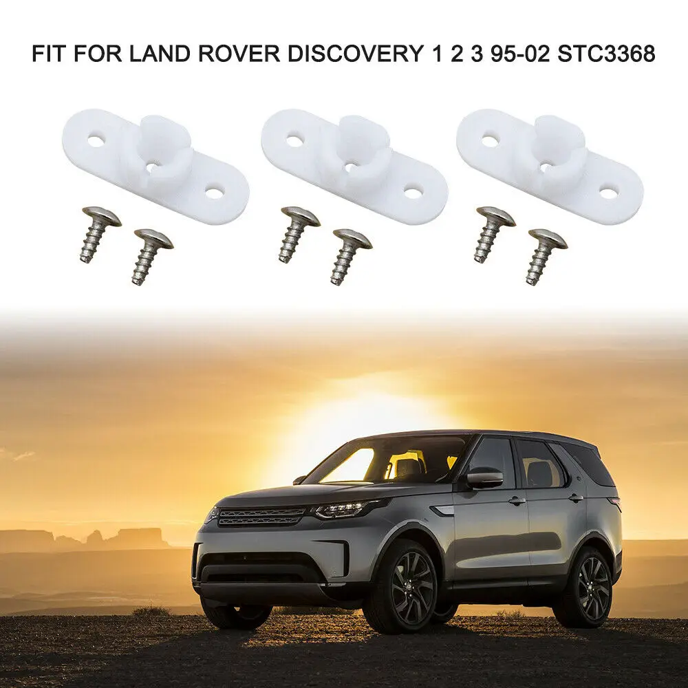 

3X Headlight Fixed Clip With Screw Headlight Socket Fixing Clip Adjuster For Land Rover Discovery 2