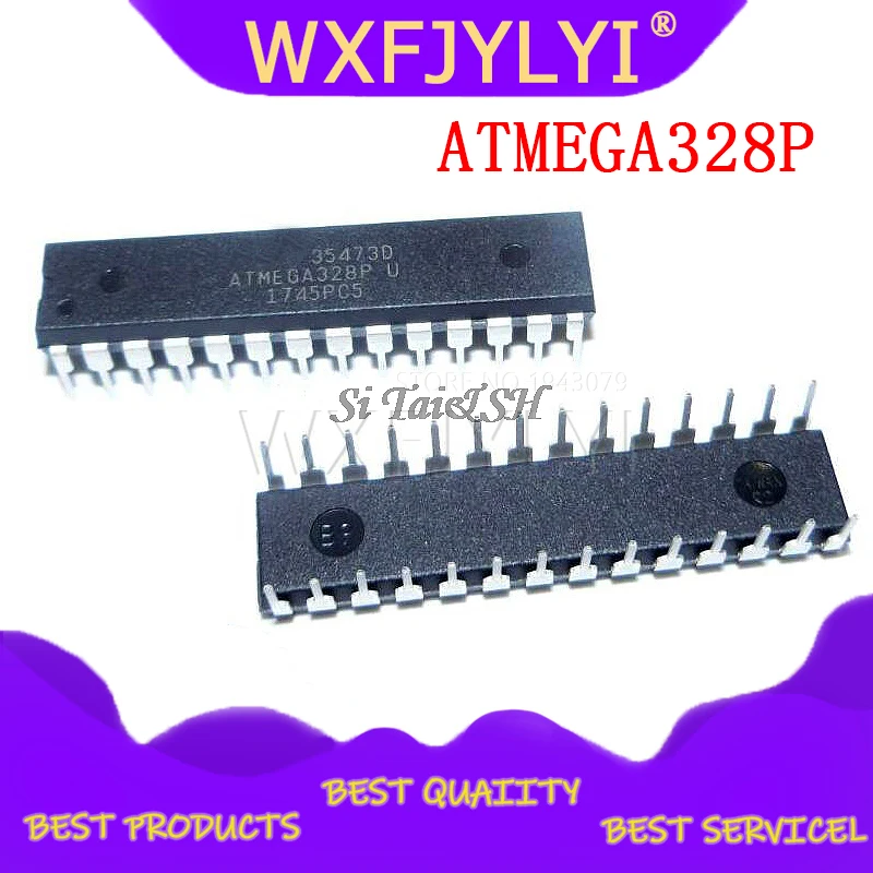 1 шт./лот ATMEGA328P чип ATMEGA328 ATMEGA328P-PU MCU AVR 32K 20MHz FLASH DIP-28