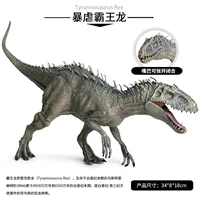 dinosaur indominus rex toy action figures open mouth savage tyrannosaurus jurassic world park animals model toys for children
