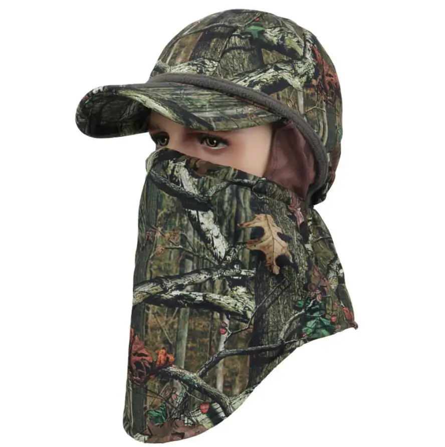 Лидер продаж камуфляжные кепки 2 в 1 с изображением настоящего дерева AP маска для