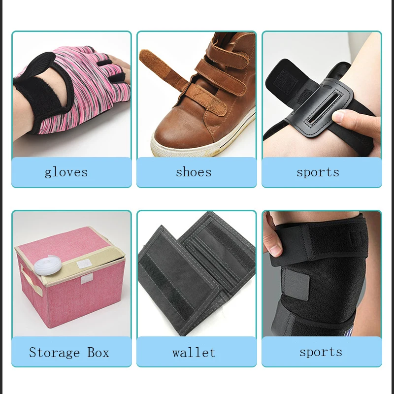 Цветная нейлоновая липучка Velcros 2 см * 1 м волшебная лента без клея аксессуары для