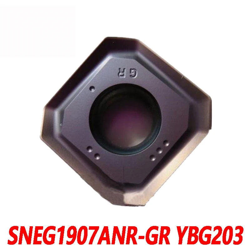 

100% Original SNEG SNEG1907ANR-GR YBG203 10pcs Carbide blade CNC lathe blade Milling insert Efficient and durable Quality GR