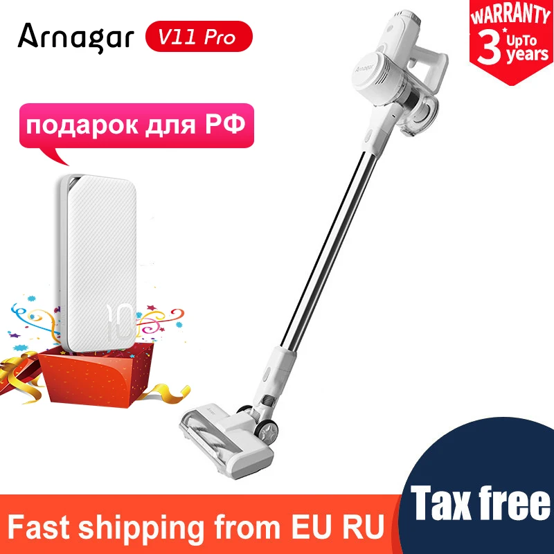 (Код: DRALIKA500) Новый Arnagar V11 PRO беспроводной ручной пылесос 16000Pa циклонный фильтр