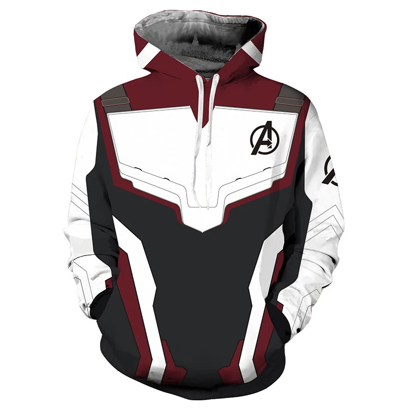 hot sale the avenger endgame quantum realm hoodie men women cosplay zipper hooded pullover coat 3d printed sweatshirt jacket free global shipping