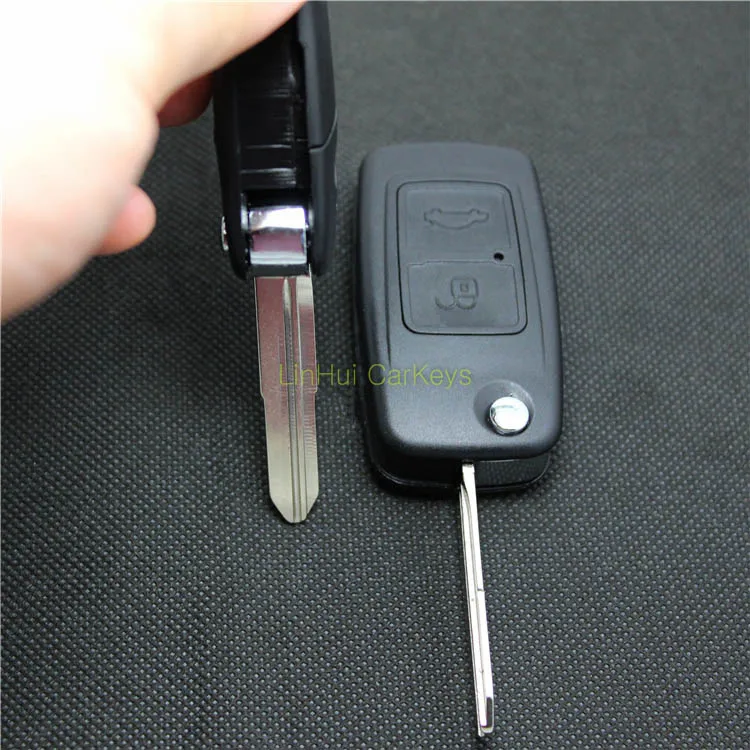 PINECONE для CHERY X1 FULWIN COWIN 1 2 3 Чехол автомобильного ключа кнопки необработанный