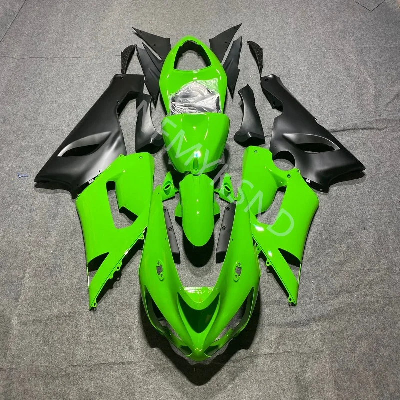 

New For Kawasaki ZX10R ZX-10R 2004 2005 Motorcycle ABS Injection Shell Fairing Kit, 10R zx-10r 04-05 green black Body Fairing