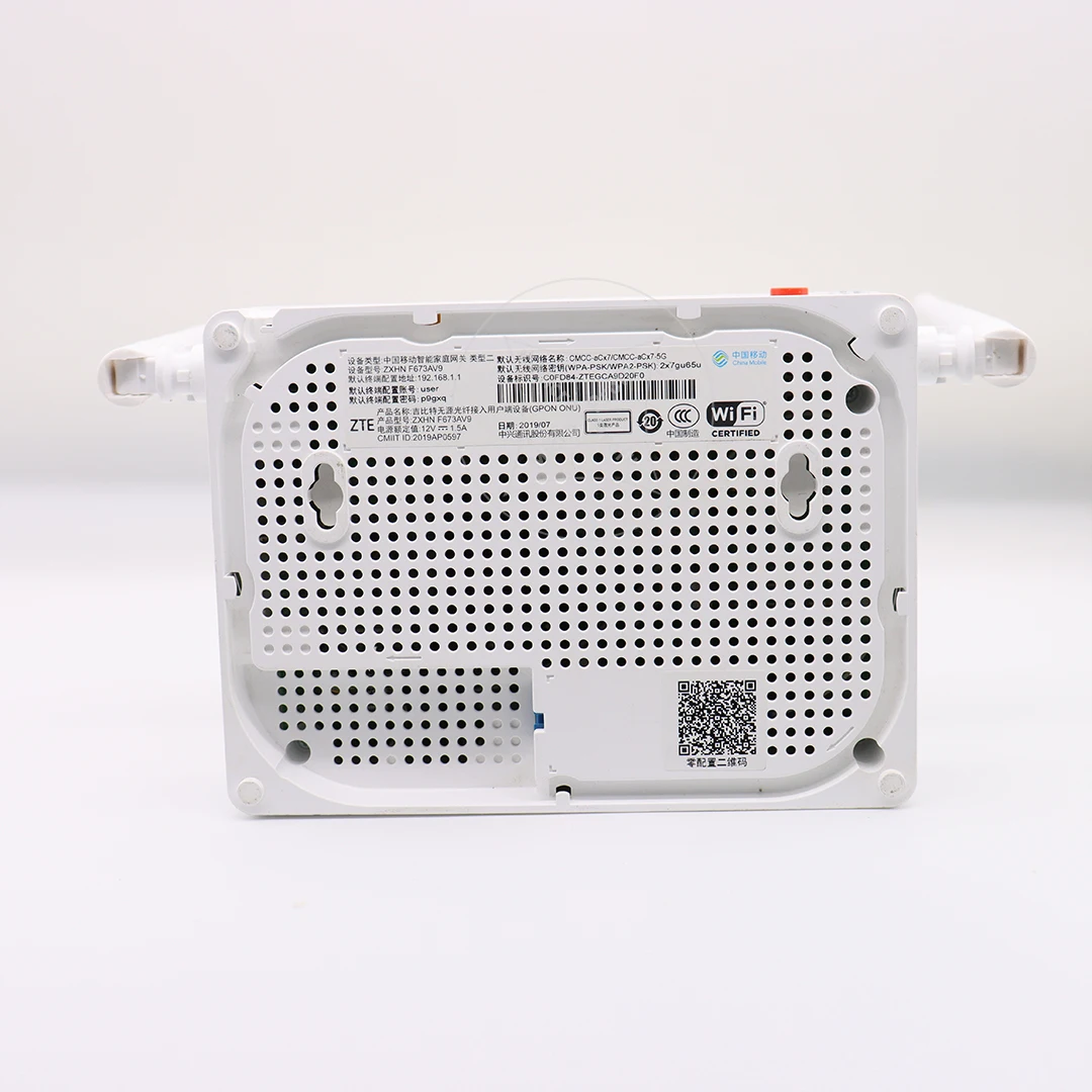 5 шт. ONU б/у F673a V9 Dual Band 4ge + 1tel 2usb Ac 5g Wifi Ont Gpon Волоконно оптический модем сетевой