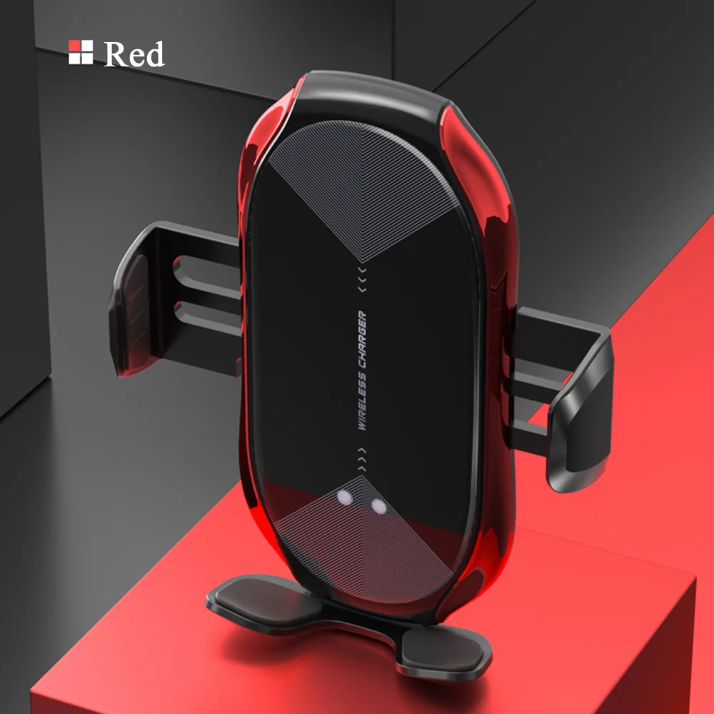 Автомобильный держатель для телефона 10 Вт Беспроводное зарядное устройство